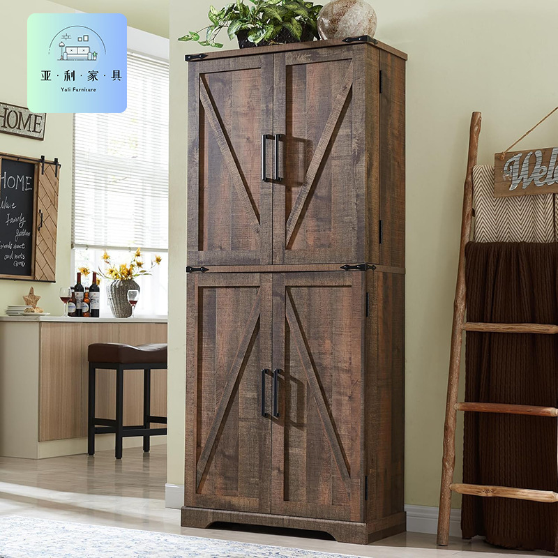 Sideboard Panel Furniture Modern with Drawer Cabinet Coffee Bar Amazon Cross-Border Source Factory Wholesale Cabinet