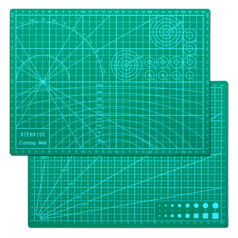 XIEHAIGE white core engraving board backing board cutting board a4 knife backing board or knife board carving paper pad handmade DIY