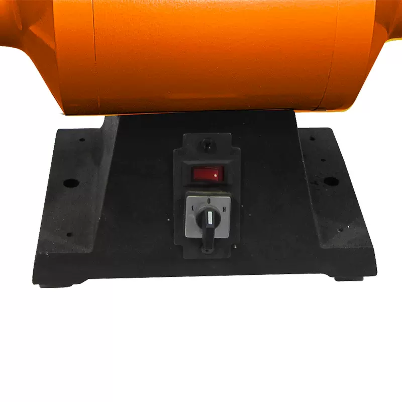 定制250mm布轮抛光机长轴距双速设计除锈抛光机10寸电动抛光机