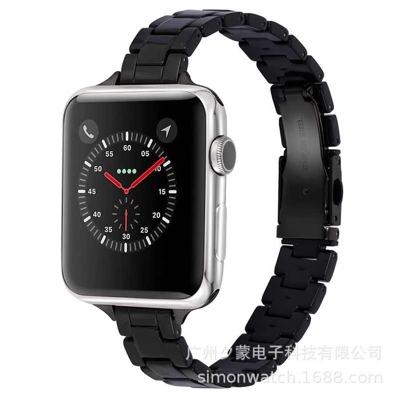 Aplicable a la 10a generación 98765se Apple Watch Nueva correa de acrílico de resina 14 mm22 mm Comercio exterior al por mayor