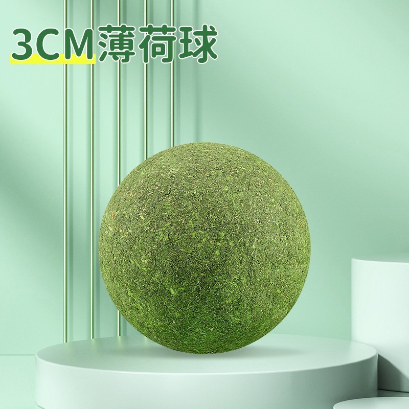 Bolas de menta para gatos