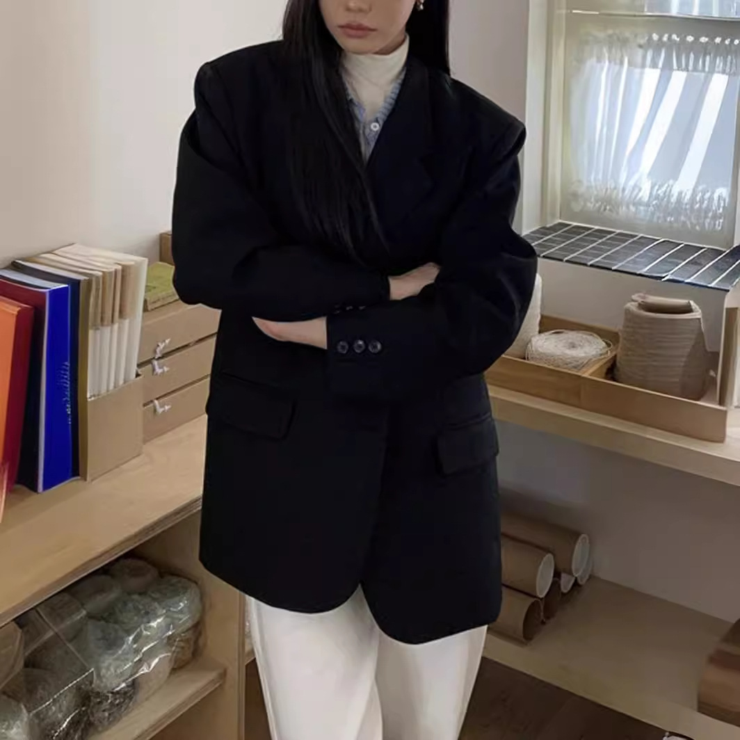 Autumn elegant classic classic suit jacket