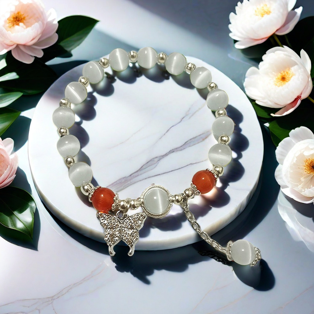 Pulsera de Lirio de los Valles Súper Hada, Promoción Especial 2025, para Mujer, Fresca y Única, Sensación de Alta Gama, Regalo de Pulsera con Cuentas para Mejor Amiga Estudiantil