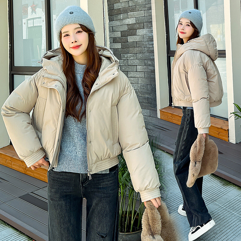 2024 nuevo estilo coreano corto engrosado plumón chaqueta de algodón hombre pequeño chaqueta de invierno casual image 3