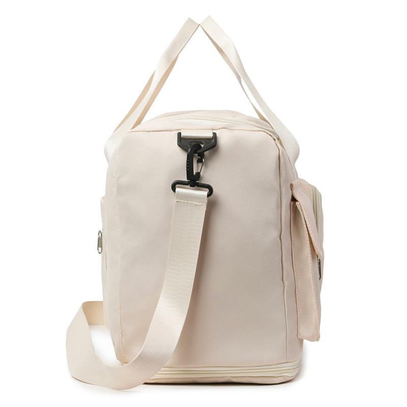 Nueva bolsa de viaje para viajes de negocios de corta distancia, bolsa de lona ligera de gran capacidad con separación en seco y húmedo, bolsa de yoga de fitness deportivo