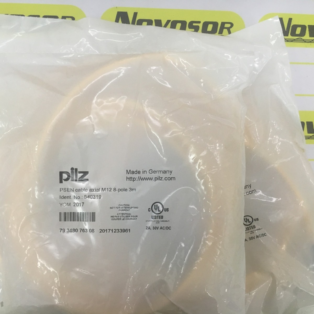 PILZ  PSEN CABLE AXIAL M12  540319