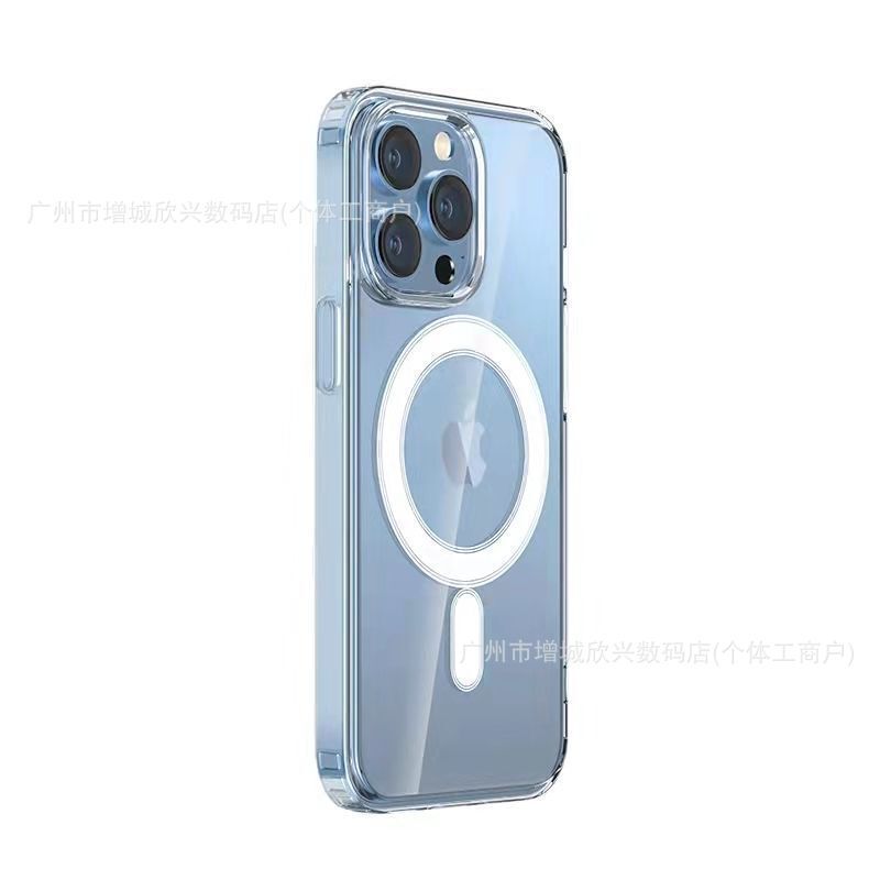 Magsafe Magnetic Transparent iphone13promax Phone Case Apple 15pro New Phone Case 12 Premium Magsafe Magnetic Transparent iphone13promax Phone Case Apple 15pro New Phone Case 12 Premium