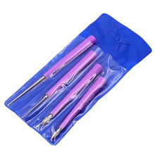 WM文玩葫芦扩孔针DIY饰品工具翡翠珍珠磨针形金刚石锉刀4pcs