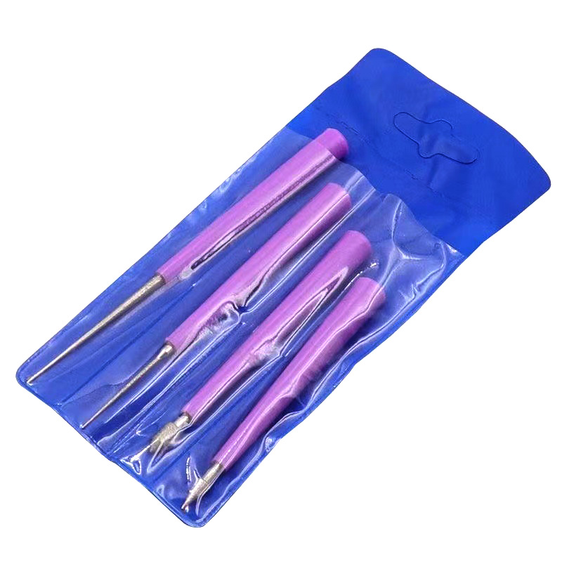 WM文玩葫芦扩孔针DIY饰品工具翡翠珍珠磨针形金刚石锉刀4pcs