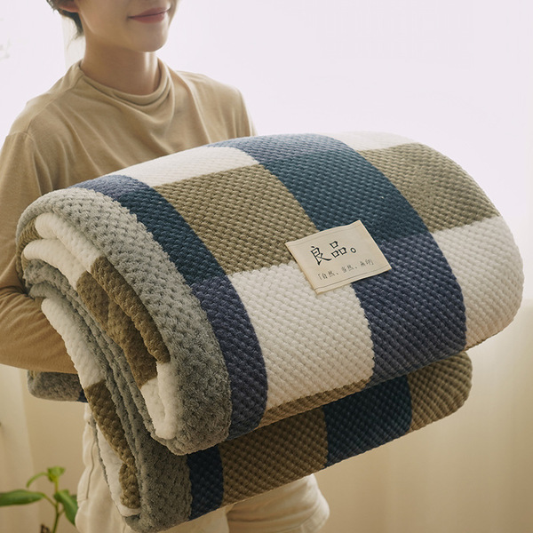 Winter coral warm duvet