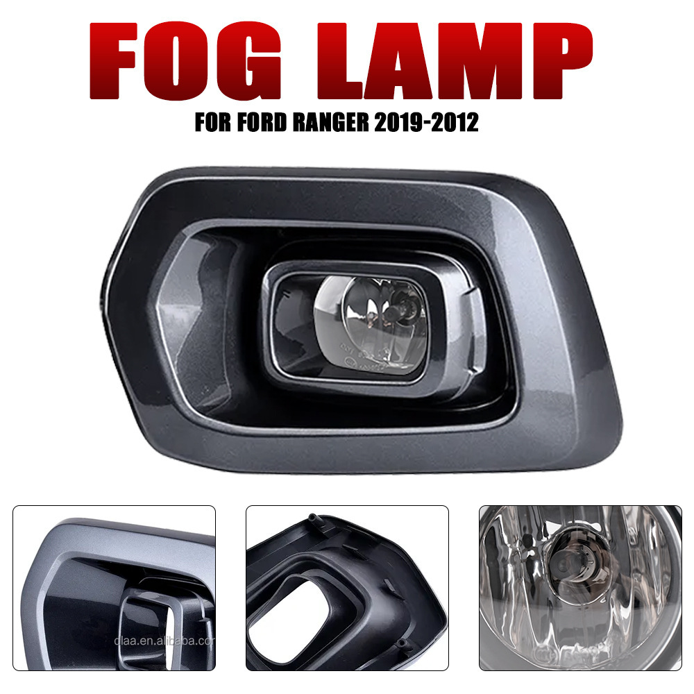 Aplicable a Ford 19 / 20 / 21 Ranger Front Fog Lamp Assembly Halogen Day Drive Light