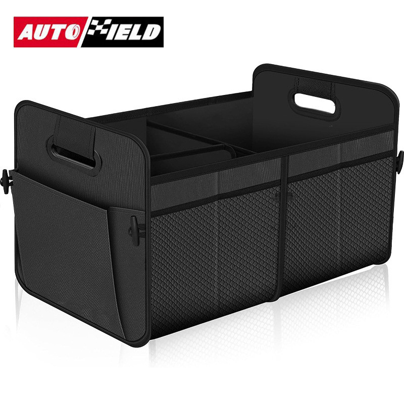 跨境汽车后备箱收纳箱储物箱亚马逊汽车整理好物车尾车载收纳箱