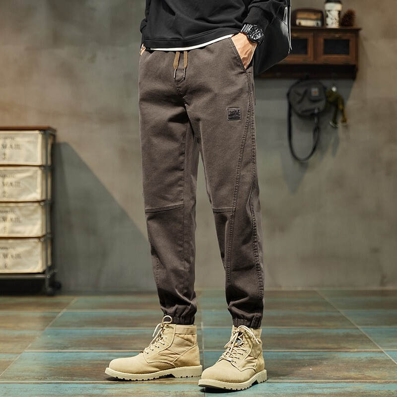 Men's Cargo Pants 2026 Spring and Autumn New Style Nine-Point Tapered Straight Loose Casual Pants Men's Trousers Men's Wear Men's Cargo Pants 2026 Spring and Autumn New Style Nine-Point Tapered Straight Loose Casual Pants Men's Trousers Men's Wear