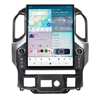 Suitable for 19-23 Chevrolet Silverado 15.6inch high-definition large screen modification