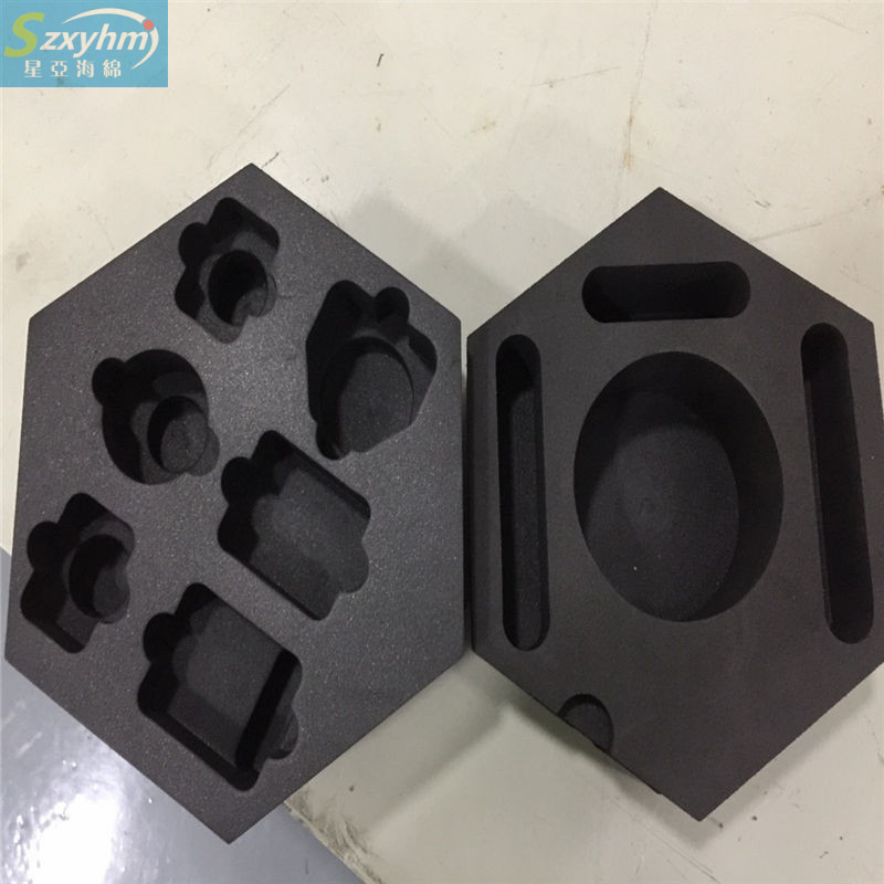 现货笔盒纸质礼品笔盒子商务钢笔盒包装黑色天地盖海绵盒