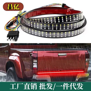 Pickup Truck Led Tail Light Three-Row Three-Color Pickup Truck Light Strip 60 Inches 150cm Pickup Truck Light Streamer Turn Warning Light