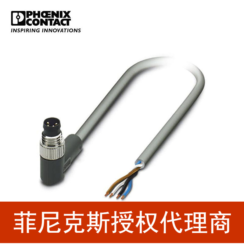 菲尼克斯 传感器/执行器电缆- SAC-4P-M 8MR/ 10,0-C10 - 1411795