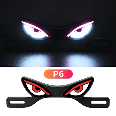 Motorcycle Led License Plate Light, License plate lamp - new-devils-eye-warning-license-plate-light-p6