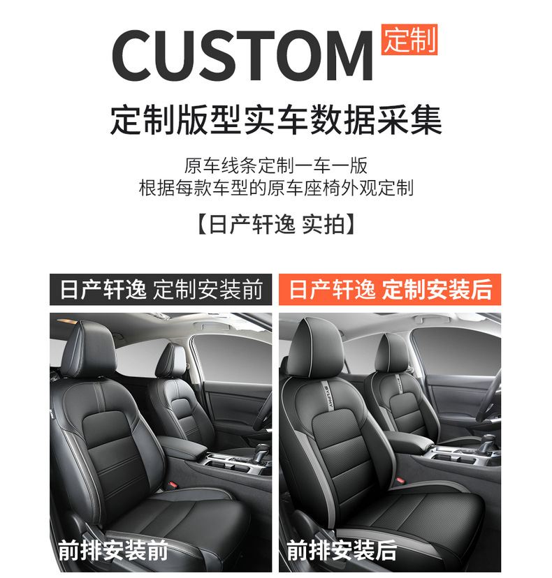 [Cross-border] exclusive for Nissan Sentra 20-24 Nissan Xuanyi special car seat cover all-inclusive cushion