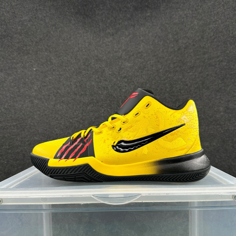 Pure Original Kyrie 3 Basketball Shoes for Men and Women, Breathable, Shock-Absorbing, Anti-Torsion, Kyrie 3rd Generation Bruce Lee Training Sneakers Pure Original Kyrie 3 Basketball Shoes for Men and Women, Breathable, Shock-Absorbing, Anti-Torsion, Kyrie 3rd Generation Bruce Lee Training Sneakers