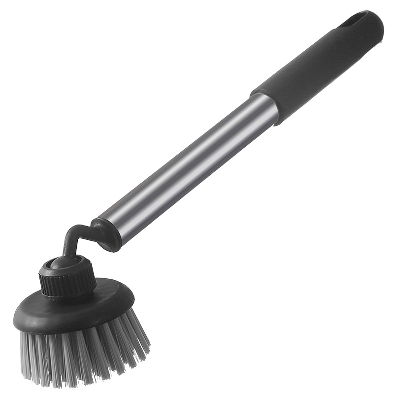 Cepillo de limpieza de mano multifuncional de mango largo especial para cocina de artefactos de cepillo de limpieza de olla grande para lavavajillas sin dañar la olla