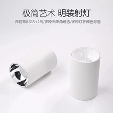 10W15W20W30W明装筒灯吊装外壳套件 COB光源吊灯 55/75/95/115mm