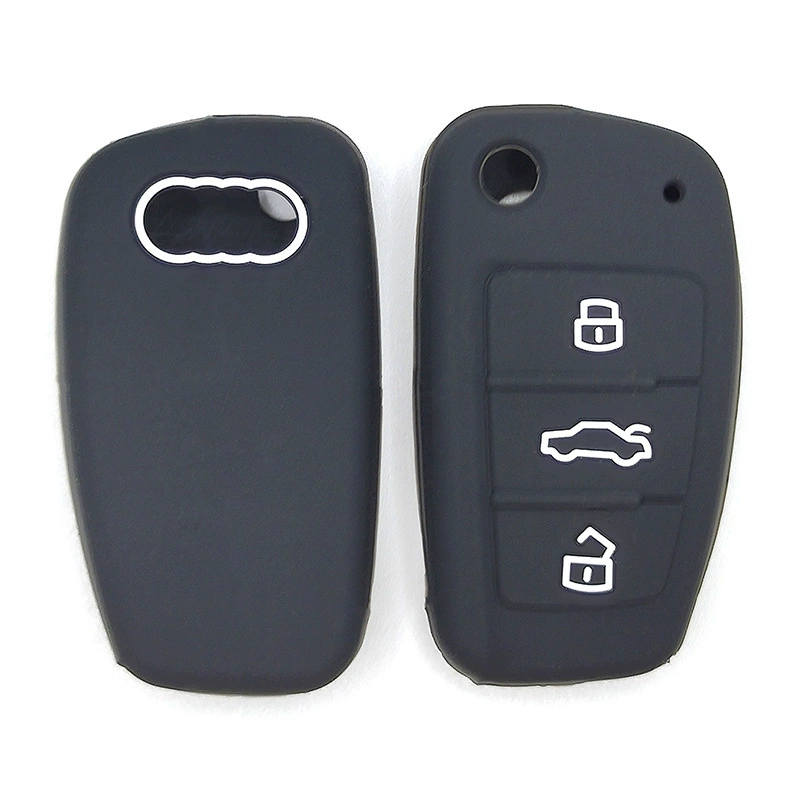 Соответствующий для ключа силикона автомобиля audi Q7 2017 A4L Audi случая нового умного ключа установленного ключевого