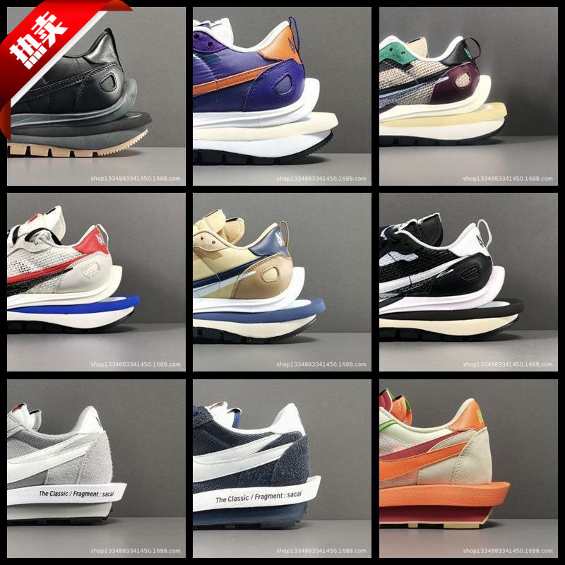 Waffle Moon Landing 3.0 Men's Running Shoes Aj Women's Shoes Third Generation Sacai Pure Original Putian Shoes