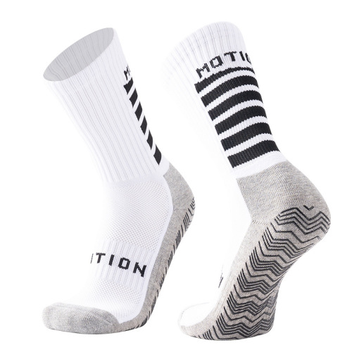Soccer Socks, Godlike Socks with Gel Anti-Slip Floor Socks for Practical Training, Towel Soles, Mid-Calf Thick Professional Sports Socks