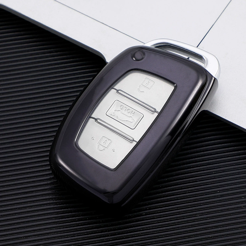Key shell (Hyundai) Modern A model, glossy replacement cover, multi‑color options