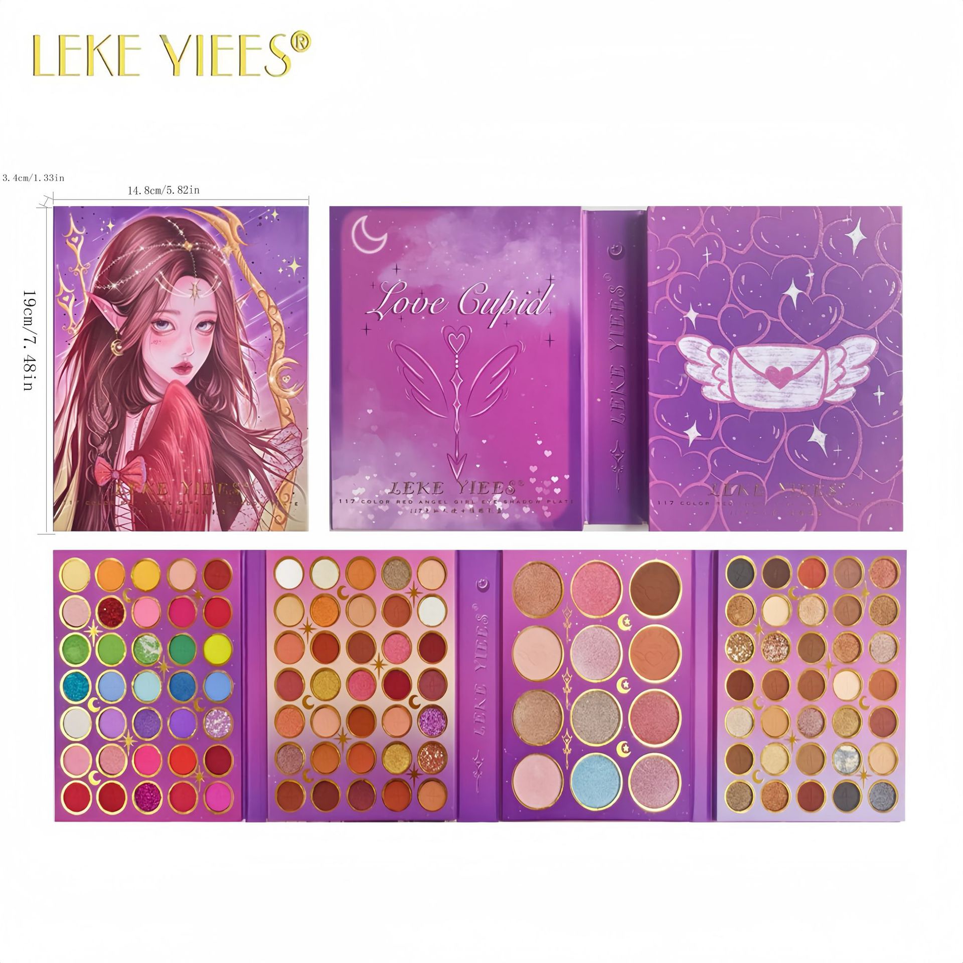 Exclusive; LEKE YIEES Cupid Goddess 117 Eye Shadow Matte Pearlescent High Light