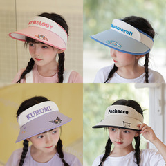 Sanrio Hat Factory Wholesale Genuine Embroidered Trucker Hat for Children Summer Sun Protection UV Protection Malti KT
