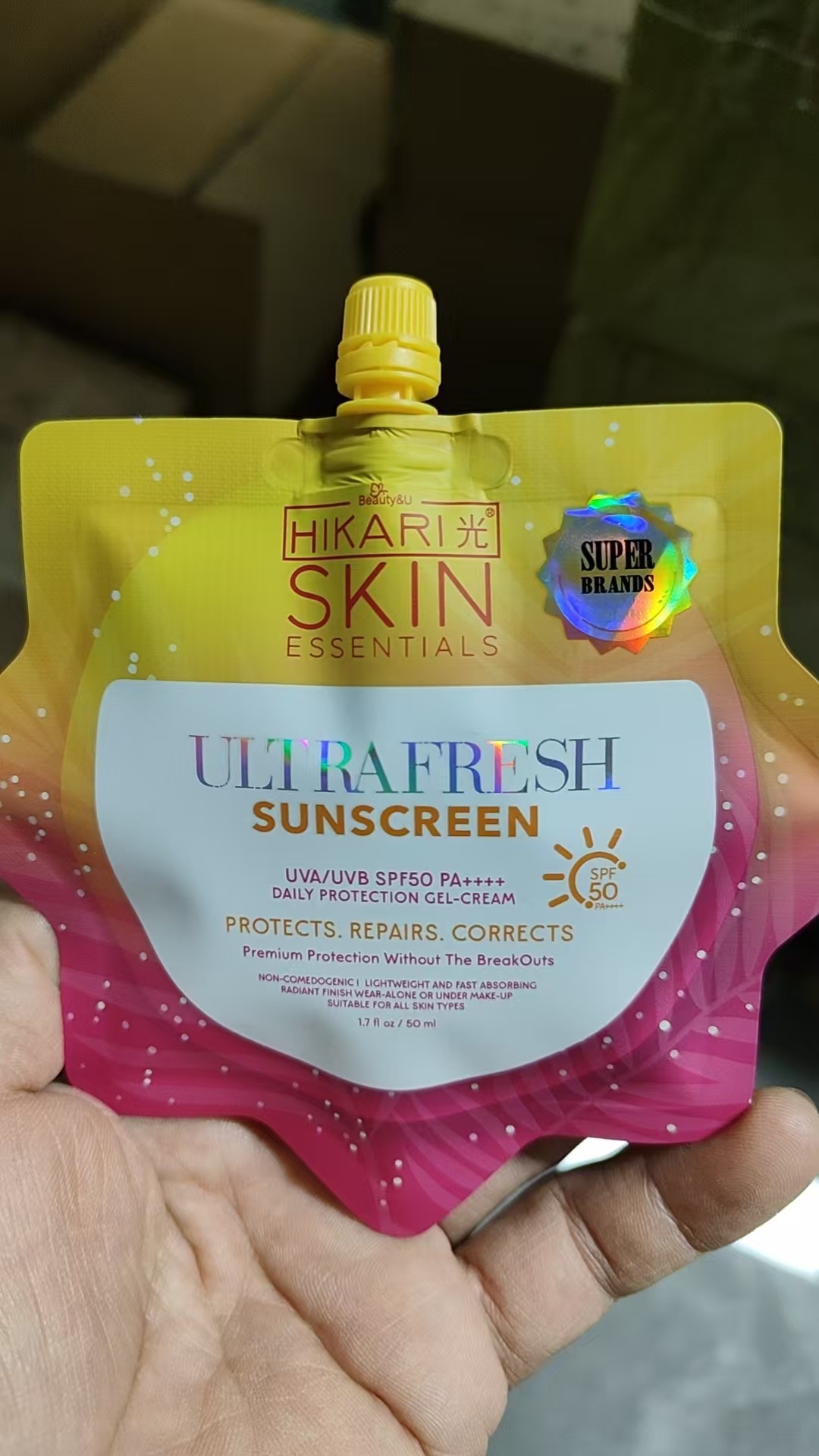 Protector Solar Blanqueador 50ml SPF50+, Hidratante, PA+++, para Rostro y Cuerpo image 11