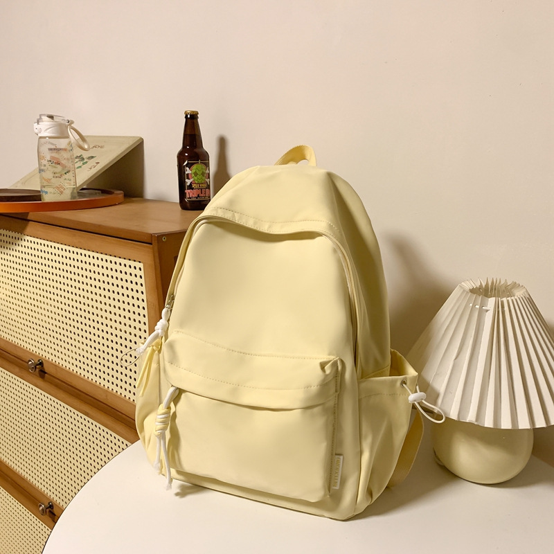 Los estudiantes de soft Sister tienen mochilas escolares simples y ligeras en clase, mochilas de ocio, mochilas de hombro, mochilas de alto valor facial, pequeñas y frescas, de gran capacidad, para niñas.