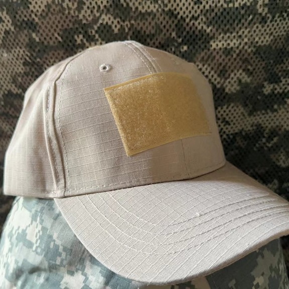 Travel camouflage baseball cap with velcro