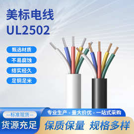 新款美标UL2502电缆线2/3/4/5芯屏蔽线阻燃镀锡铜PVC电线电缆