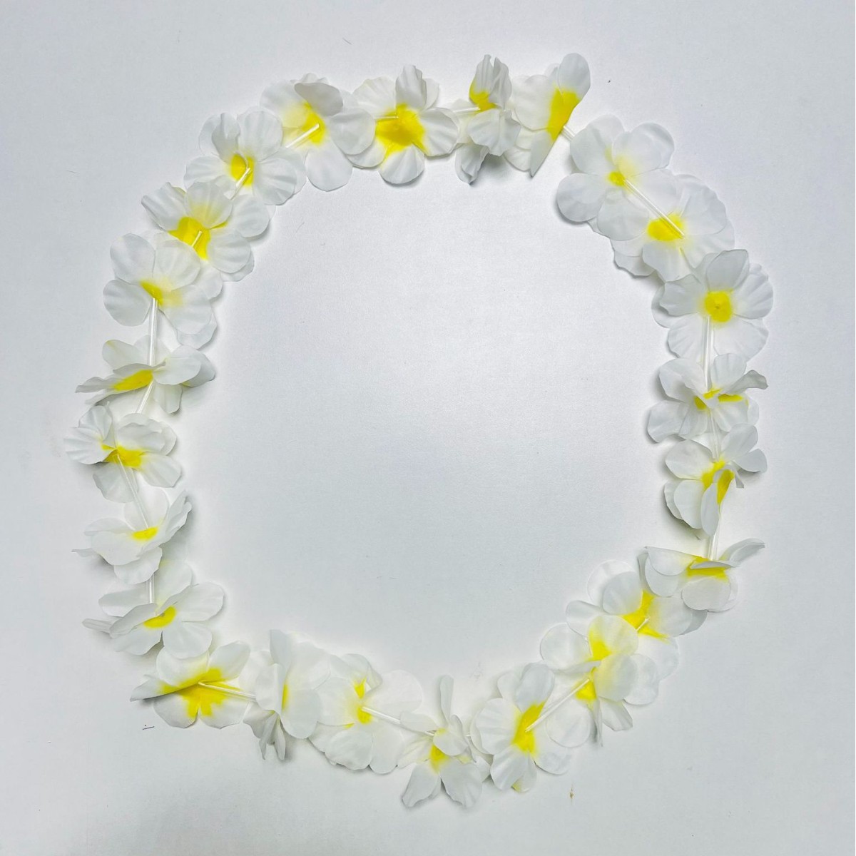 24 pares de pétalos de fiesta Hawaiian gran guirlanda hula vestir accesorios festivales collar de pétalos de color guirlanda