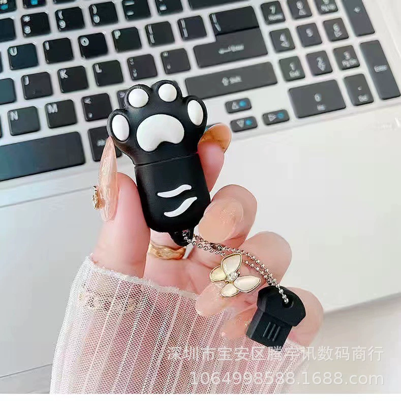 Высококачественная мультяшная USB-флешка большой емкости, 128 ГБ, 64 ГБ, 32 ГБ