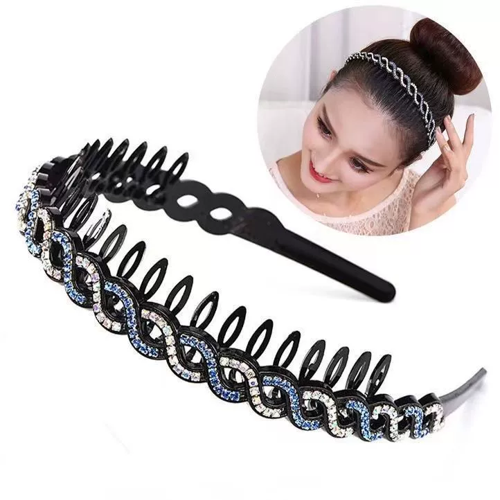 Фабрика прямая продажа волос обруч для волос широкополый простой сладкий взрослый с зубами обруч