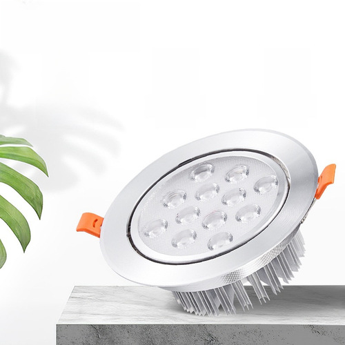 LED multi-eye downlight embedded ceiling light full aluminum hole light cat-eye light ox-eye spot light high-lumen focused wall washer light