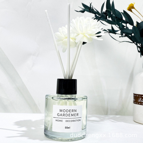 Nordic Style Fireless Aroma Essential Oil Bedroom Hotel Air Freshener Bamboo Deodorizer Long-lasting Fragrance Diffuser Perfume