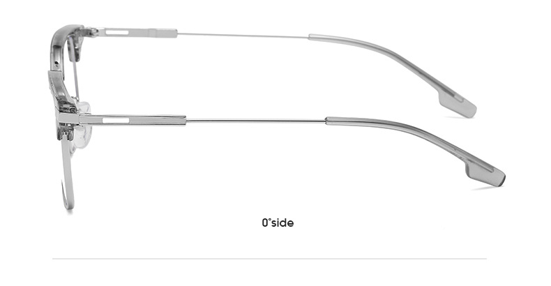 Basic Einfacher Stil Einfarbig Ac UV400-Schutz Quadrat Halbbild Männer Sonnenbrille display picture 9