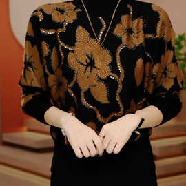 圆领常规款透气长袖短袖T恤冬季半高领百搭图片色印花涤纶其它