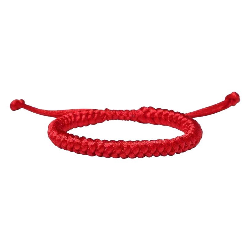 Benmingnian Bracelet Diamond Knot Red Rope Lovers Diamond Knot Red Rope Gift Couple Red Bracelet Spring Red Rope