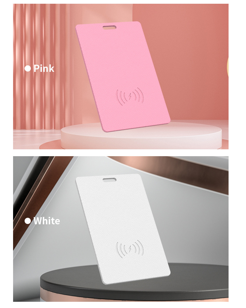 F5 카드 화이트 (애플 버전 + 무선 충전)