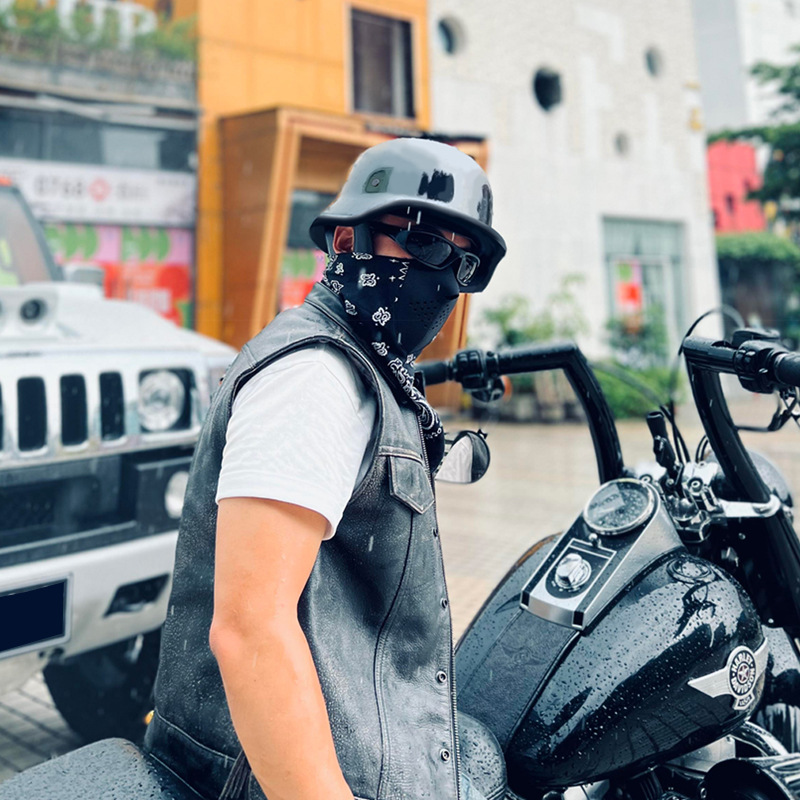 Casco retro certificado 3C, casco de soldado alemán, casco de motocicleta, casco de seguridad para vehículos eléctricos