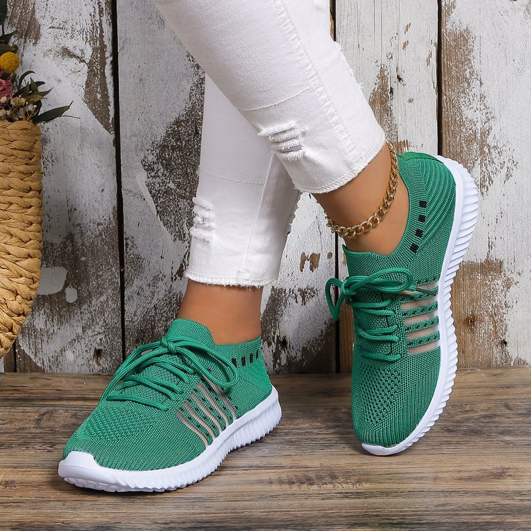 Scarpe da tennis da donna Scarpe da corsa Sneakers Suola in gomma sintetica Supporto per l'arco plantare Calzature comode per l'assorbimento degli urti_voghion.com