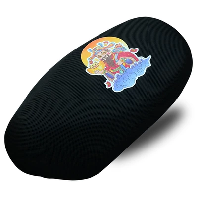 seat cover – Electric car cushion - mesh-god-of-wealth-small-size-black