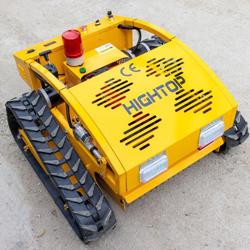 7.5马力履带智能遥控割草机 燃油动力EPA认证出口加拿大农用割草