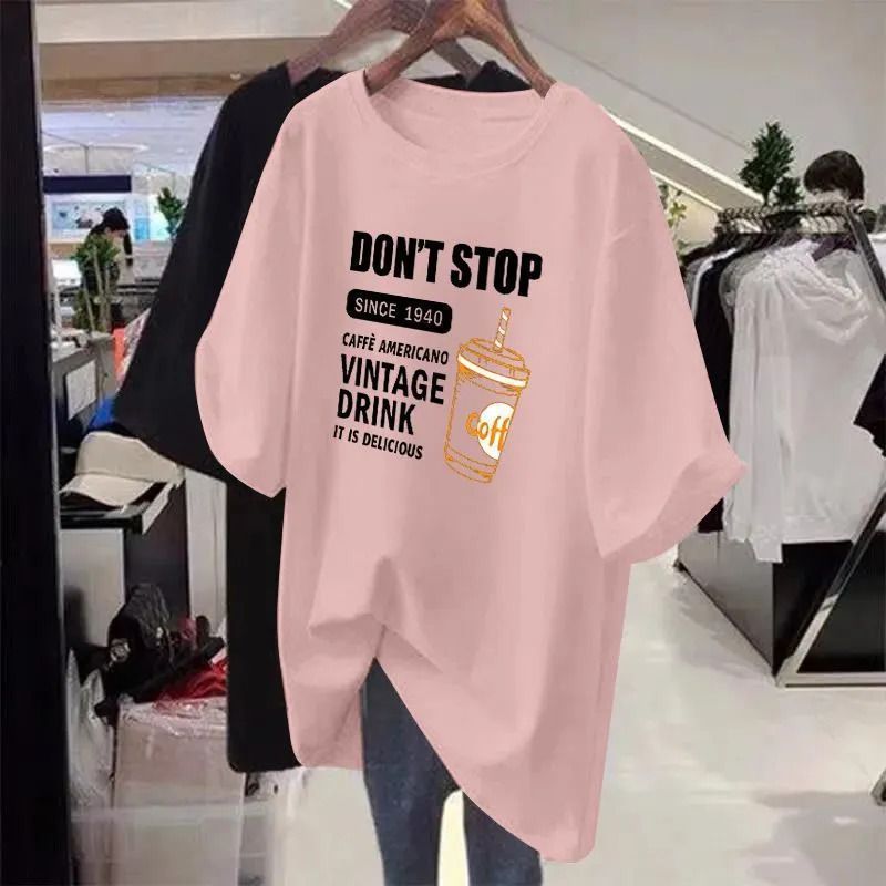 핑크 T091에 검정색 인쇄